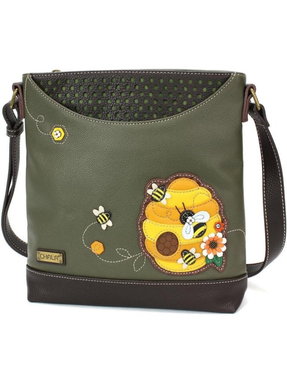 Chic Mid-Size Messenger Shoulder Bag with Adjustable Strap - Stylish & Versatile